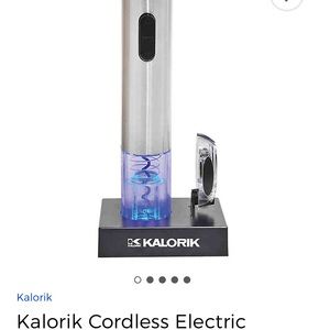 Kalorik cordless electric wine opener